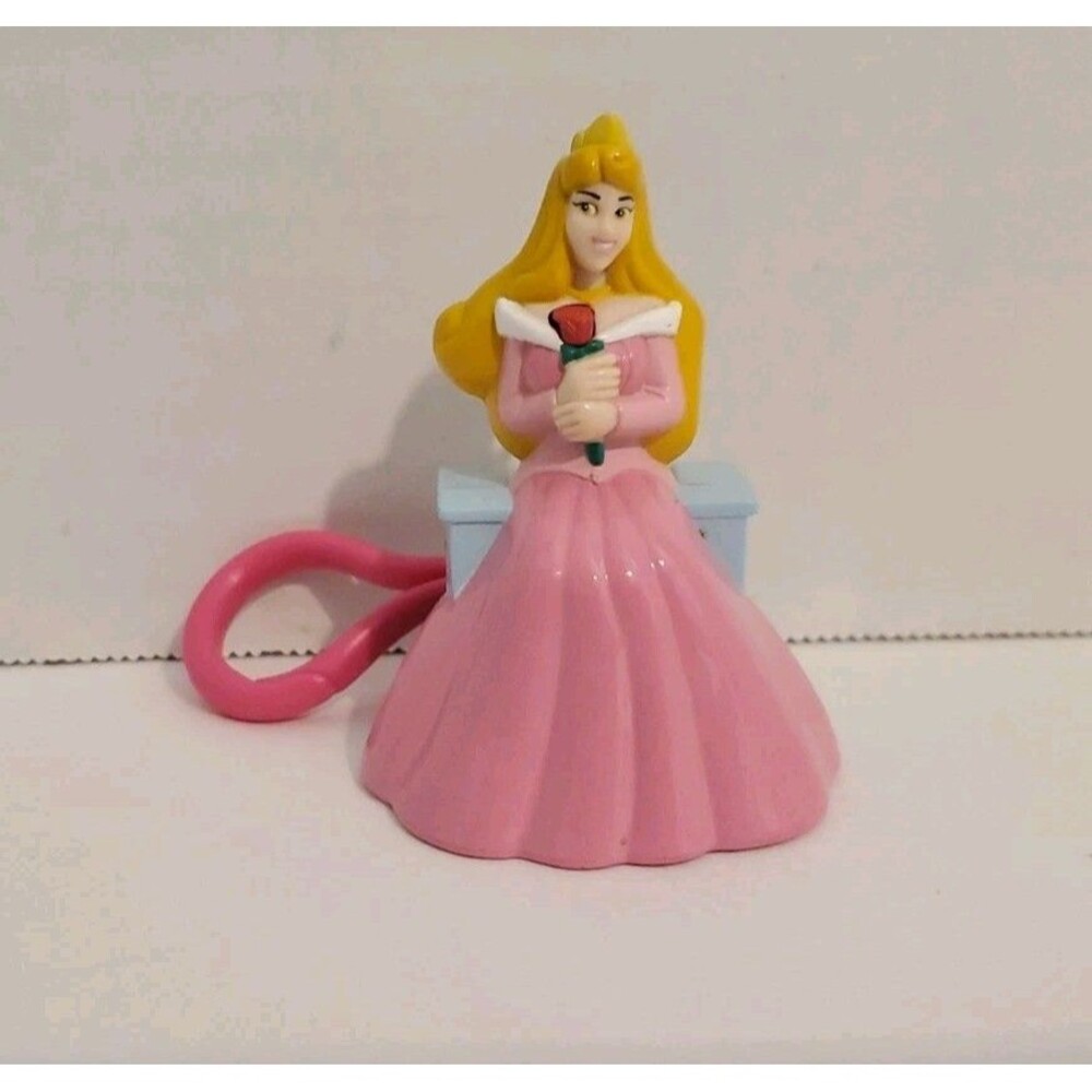 VTG M.I.J. Sleeping Beauty Disney Princess Aurora Working Musical Clip Keyring